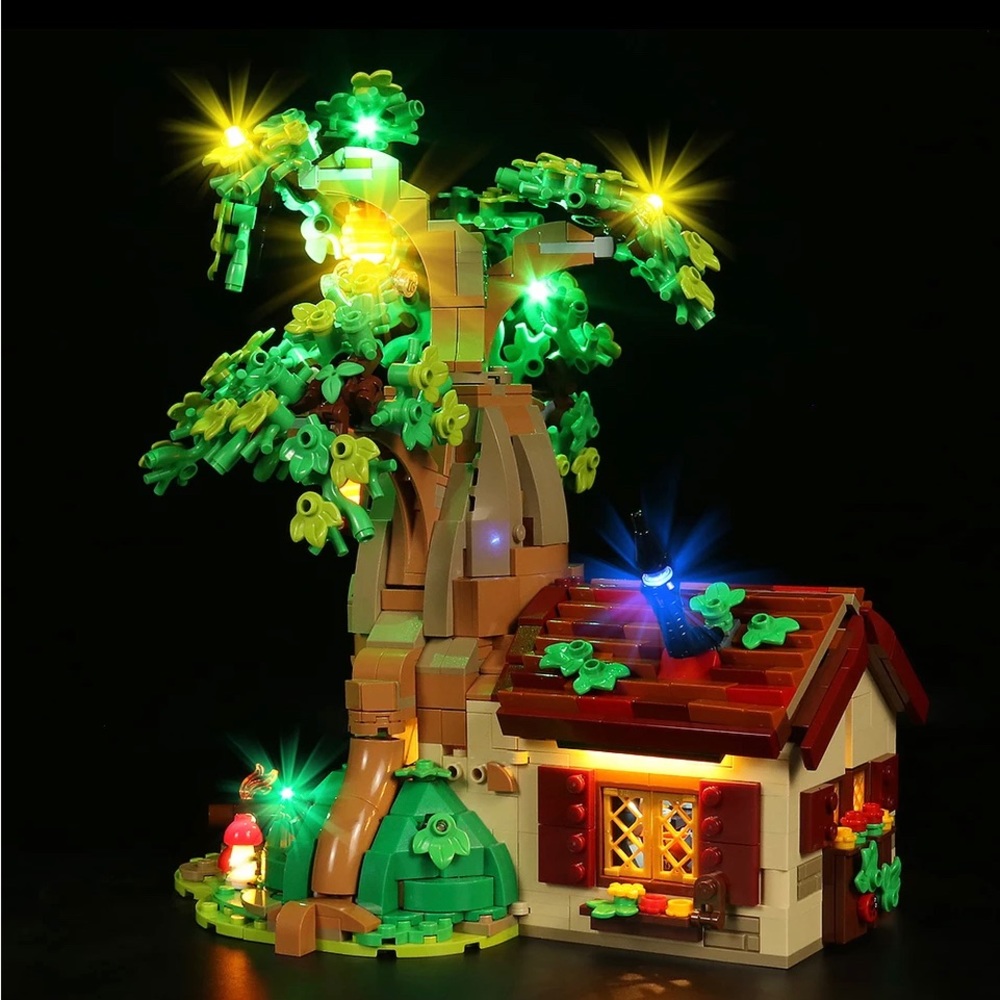 Lights to Winnie the pooh lego set